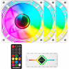 Кулер до корпусу Gamemax KF300 WH - Image 1