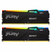 Модуль памяти для компьютера DDR5 32GB (2x16GB) 6000 MHz Beast RGB EXPO Kingston Fury (ex.HyperX) (KF560C30BBEAK2-32) - Image 1