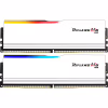 Модуль пам'яті для комп'ютера DDR5 64GB (2x32GB) 6000 MHz Ripjaws M5 RGB Matte White G.Skill (F5-6000J3238G32GX2-RM5RW) - Image 1