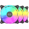 Кулер для корпуса PcCooler F3 T120 ARGB BK 3IN1 - Image 1