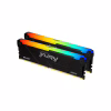 Модуль памяти для компьютера DDR4 16GB (2x8GB) 3200 MHz Beast Black Kingston Fury (ex.HyperX) (KF432C16BB2AK2/16WP) - Image 1