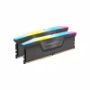 Модуль памяти для компьютера DDR5 32GB (2x16GB) 5600 MHz Vengeance RGB Corsair (CMH32GX5M2B5600Z36K) - Image 1