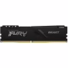 Модуль пам'яті для комп'ютера DDR4 8GB 3200 MHz Beast Black Kingston Fury (ex.HyperX) (KF432C16BB/8WP) - Image 1