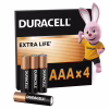 Батарейка Duracell AAA лужні 4 шт. в упаковці (5000394052543 / 81545421) - Image 1