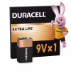 Батарейка Duracell 9V лужна 1шт. в упаковці (5000394066267 / 81483681) - Image 1