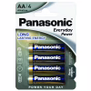 Батарейка Panasonic AA EVERYDAY POWER * 4 (LR6REE/4BP) - Image 1