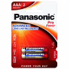 Батарейка Panasonic AAA LR03 Pro Power * 2 (LR03XEG/2BP) - Image 1