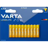 Батарейка Varta AAA Longlife лужна * 10 (04103101461) - Image 1