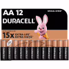 Батарейка Duracell AA лужні 12 шт. в упаковці (5000394006546 / 81551275) - Image 1