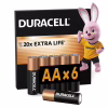 Батарейка Duracell AA лужні 6 шт. в упаковці (5007757) - Image 1