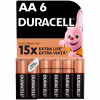 Батарейка Duracell AA лужні 6 шт. в упаковці (5007757) - Image 1
