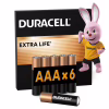 Батарейка Duracell AAA лужні 6 шт. в упаковці (5000394107472 / 81483511) - Image 1