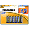 Батарейка Panasonic AAA LR03 Alkaline Power * 20 (LR03REB/20BW) - Image 1