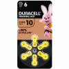 Батарейка Duracell для слуховых аппаратов размер 10, 6 шт. в упаковке (5007510/5011445) - Image 1