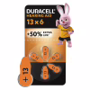 Батарейка Duracell для слухових апаратів розмір 13, 6 шт. в упаковці (5004322) - Image 1