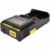 Зарядний пристрій для акумуляторів Nitecore Digicharger D2 (2 channels, LCD дисп.,Li-ion, Ni-MH/Ni-Cd, A (09001) - Image 1