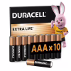 Батарейка Duracell AAA лужні 10 шт. в упаковці (5002509/5006462) - Image 1