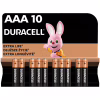 Батарейка Duracell AAA лужні 10 шт. в упаковці (5002509/5006462) - Image 1