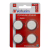 Батарейка Verbatim CR 2450 Lithium 3V * 4 (49535) - Image 1