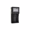 Зарядний пристрій для акумуляторів Liitokala 2 Slots, LCD display, Li-Ion, Ni-Mh, Ni-Cd, + AAAA, С, 10440/.../26650 (Lii-PD2) - Image 1