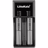 Зарядний пристрій для акумуляторів Liitokala 2 Slots, LED indicator, Li-ion(18650...RCR123...26650), NiMH(AA, AAA, SC, C) (Lii-PL2) - Image 1