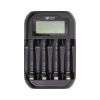 Зарядний пристрій для акумуляторів PowerPlant PP-UN4 (AA, AAA / input microUSB DC 5V/2A) (PP-UN4) - Image 1