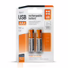 Аккумулятор ColorWay AAА USB-С 590 mAh 1.5V (2шт) (Li-Polymer) (CW-UBAAA-09) - Image 1