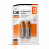Акумулятор ColorWay AAА USB-С 590 mAh 1.5V (2шт) (Li-Polymer) (CW-UBAAA-09) - Image 1