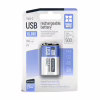 Аккумулятор Крона USB-С 390 mAh 9V (Li-Polymer) ColorWay (CW-UB9V-06) - Image 1