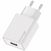 Зарядное устройство Grand-X 5V 2.1A White (CH-03W) - Image 1