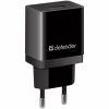 Зарядний пристрій Defender EPA-10 black, 1xUSB, 5V / 2.1A (83572) - Image 1