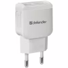 Зарядний пристрій Defender UPA-22 white, 2xUSB, 2.1A (83580) - Image 1
