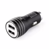 Зарядний пристрій Vinga Dual USB Car Charger aluminium 15.5W Max (VCCAABK) - Image 1