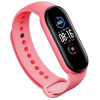 Ремешок для фитнес браслета BeCover Silicone для Xiaomi Mi Smart Band 5 Pink (705069) - Image 1