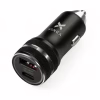 Зарядное устройство Vinga QC3.0 + PD Quick Car Charger aluminium 36W Max black (VCCQPAC) - Image 1