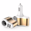 Зарядний пристрій XoKo CC-303 2 USB 2.1A Gold / White (CC-303-GDWH) - Image 1