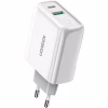 Зарядное устройство Ugreen CD170 36W USB + Type-C Charger (White) (60468) - Image 1