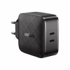 Зарядний пристрій Ugreen CD216 66W 2xType-C PD Charger (Black) (70867) - Image 1