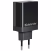 Зарядное устройство Defender UPA-101 black, 1 USB, QC 3.0, 18W (83573) - Image 1