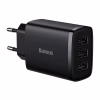 Зарядное устройство Baseus Compact Charger 3U Black (CCXJ020101) - Image 1