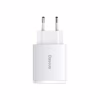 Зарядний пристрій Baseus Compact Quick Charger 2U+C (CCXJ-E02) - Image 1