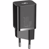 Зарядний пристрій Baseus Super Si quick charger IC 30W Black (CCSUP-J01) - Image 1