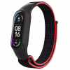 Ремешок для фитнес браслета Armorstandart нейлоновый для Xiaomi Mi Band 7/6/5/4 Black/Red (ARM67843) - Image 1