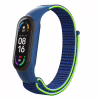 Ремінець до фітнес браслета Armorstandart нейлоновий для Xiaomi Mi Band 7/6/5/4 Blue/Green (ARM67844) - Image 1