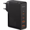 Зарядное устройство Baseus 2xUSB 100W GaN (2xUSB-C+2xUSB-A) black (CCGAN2P-L01) - Image 1