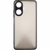 Чехол для мобильного телефона Dengos Matte Realme C55 (black) (DG-TPU-MATT-123) - Image 1