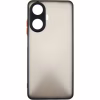 Чехол для мобильного телефона Dengos Matte Realme C55 (black) (DG-TPU-MATT-123) - Image 1