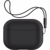 Чехол для наушников Armorstandart Silicone Case with straps для Apple Airpods Pro 2 Black (ARM68608) - Image 1