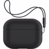 Чохол для навушників Armorstandart Silicone Case with straps для Apple Airpods Pro 2 Black (ARM68608) - Image 1