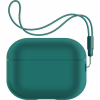 Чохол для навушників Armorstandart Silicone Case with straps для Apple Airpods Pro 2 Dark Green (ARM68612) - Image 1